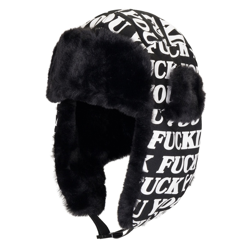 Fuckin Fuck Aviator Hat (Black)