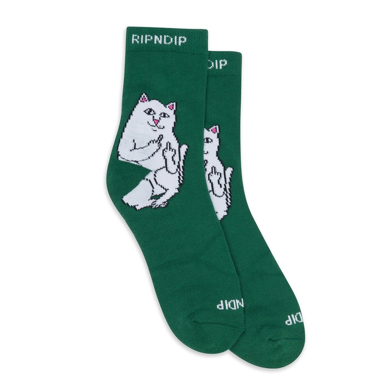 Lord Nermal Mid Socks (Olive)|One Size