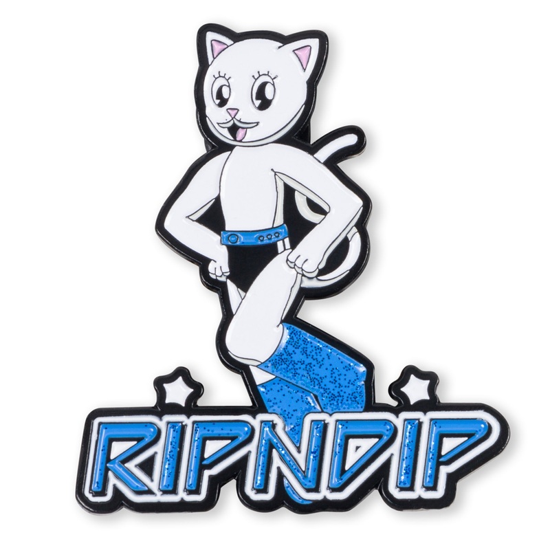Ripndip x Naggiven Blue Boots Pin (Multi)