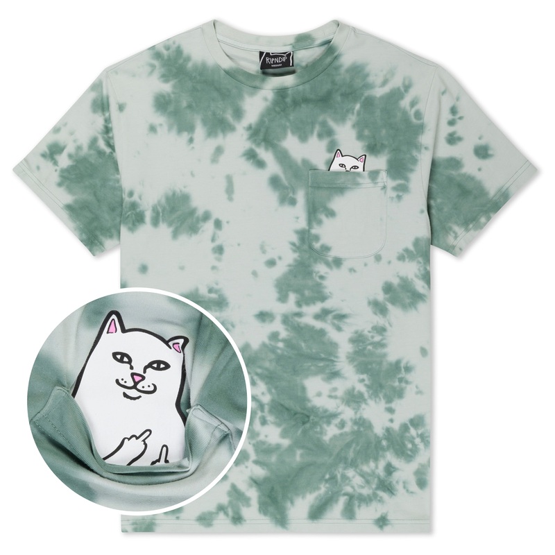 Lord Nermal Pocket Tee (Olive Green Tie Dye)