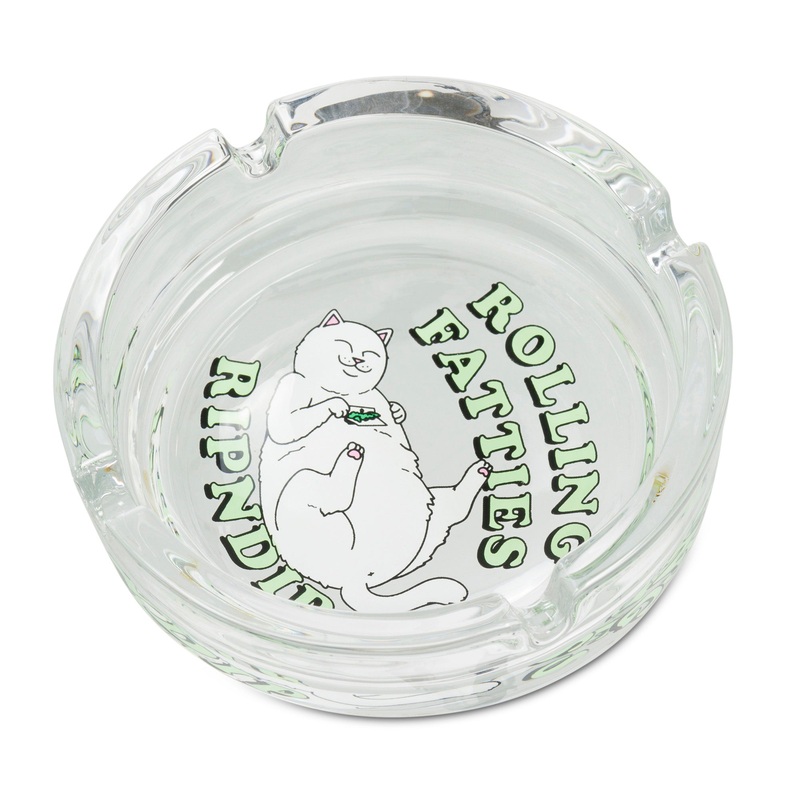 Rolling Fatties Ashtray (Clear)