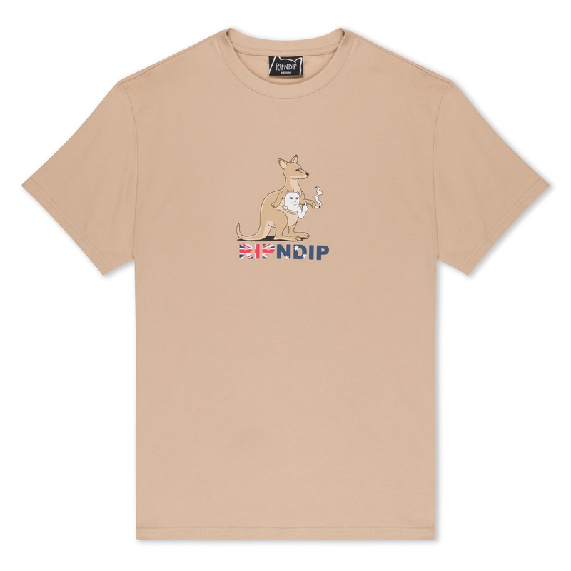 Joey Nerm Tee (Almond)|Small|Medium|Large|XL|XXL