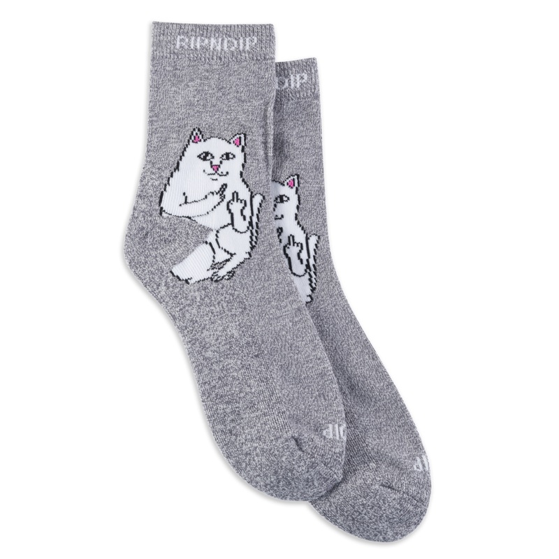 Lord Nermal Mid Socks (Charcoal Heather)