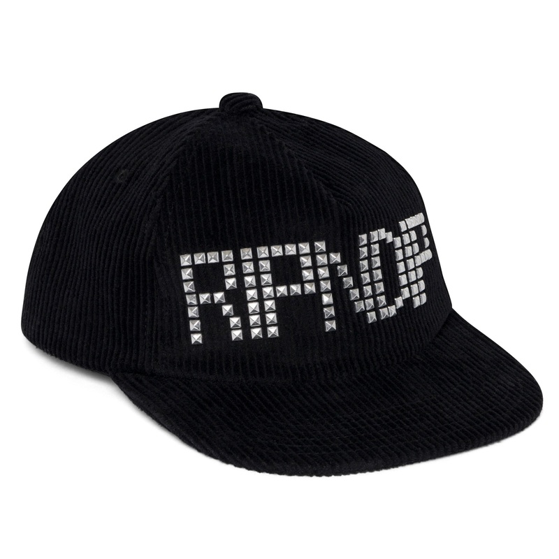 Rockstar Corduroy Snapback (Black)