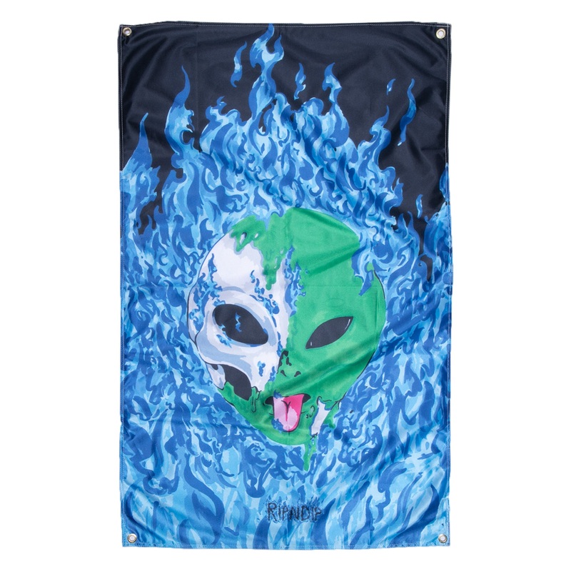 Alien In Heck Wall Banner|One Size