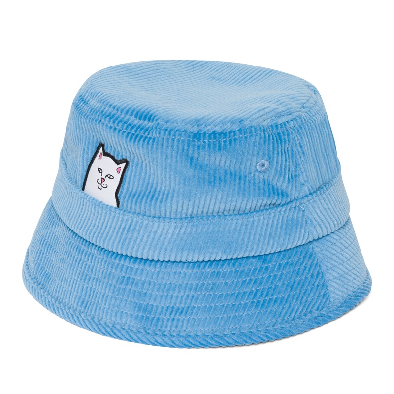 Lord Nermal Corduroy Bucket Hat (Light Blue)