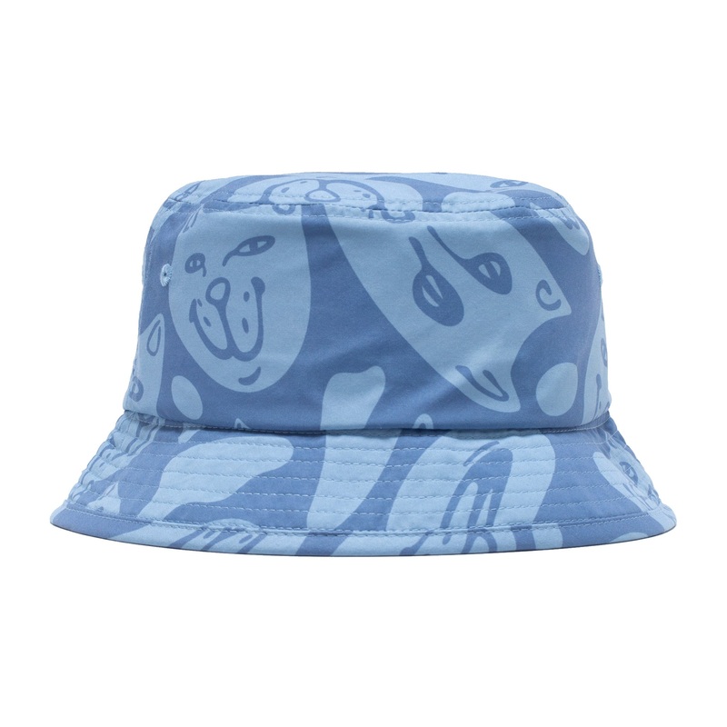 Many Faces Cotton Twill Bucket Hat (Slate)