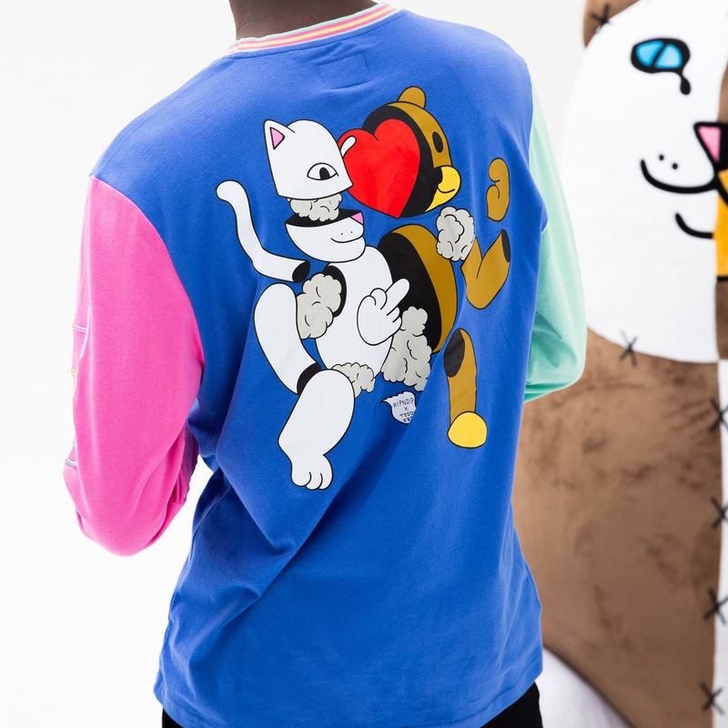 ripndip-teddy-fresh-2-0-color-block-l-s-multi_1 Ripndip Teddy Fresh 2.0 Color Block L/S (Multi)