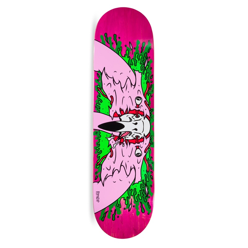Skull Face Flamingo Board (Pink)
