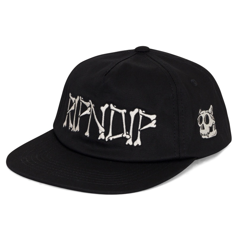 Bones Snapback (Black)|One Size