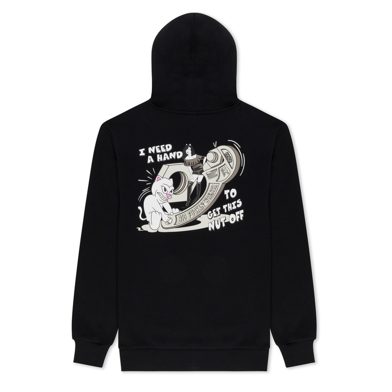 Nut Off Hoodie (Black)|Small|Medium|Large|XL|XXL