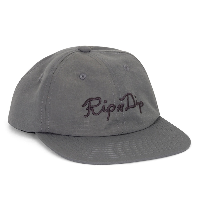 Script Snapback (Charcoal)|One Size