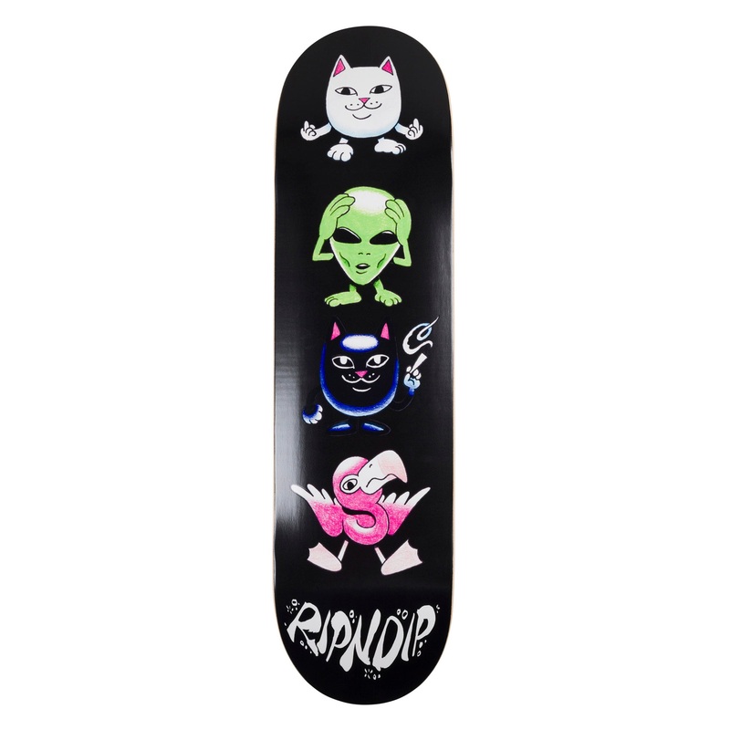 Whole Gang Deck (Black)|8.00 x 31.75|8.25 x 31.75|8.50 x 31.75