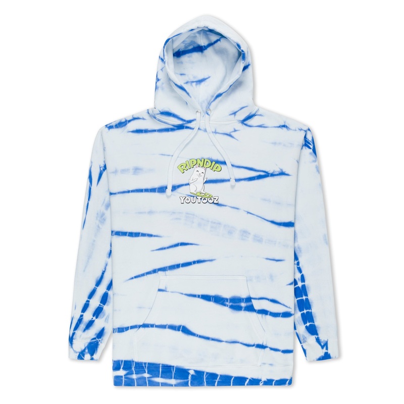 YouTooz Surfer Hoodie (Blue Stripe Dye)