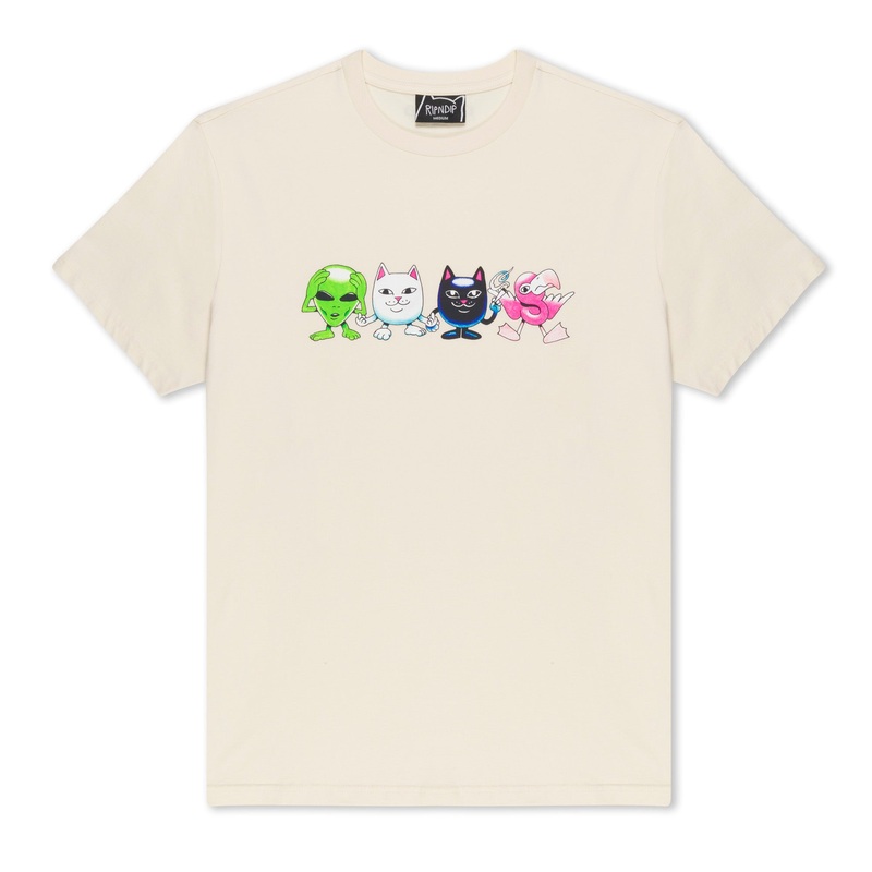 Whole Gang Tee (Natural)|Small|Medium|Large|XL|XXL