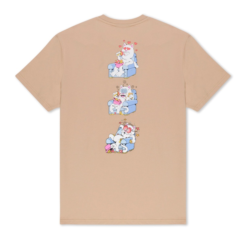 Afternoon Snack Tee (Almond)|Small|Medium|Large|XL|XXL
