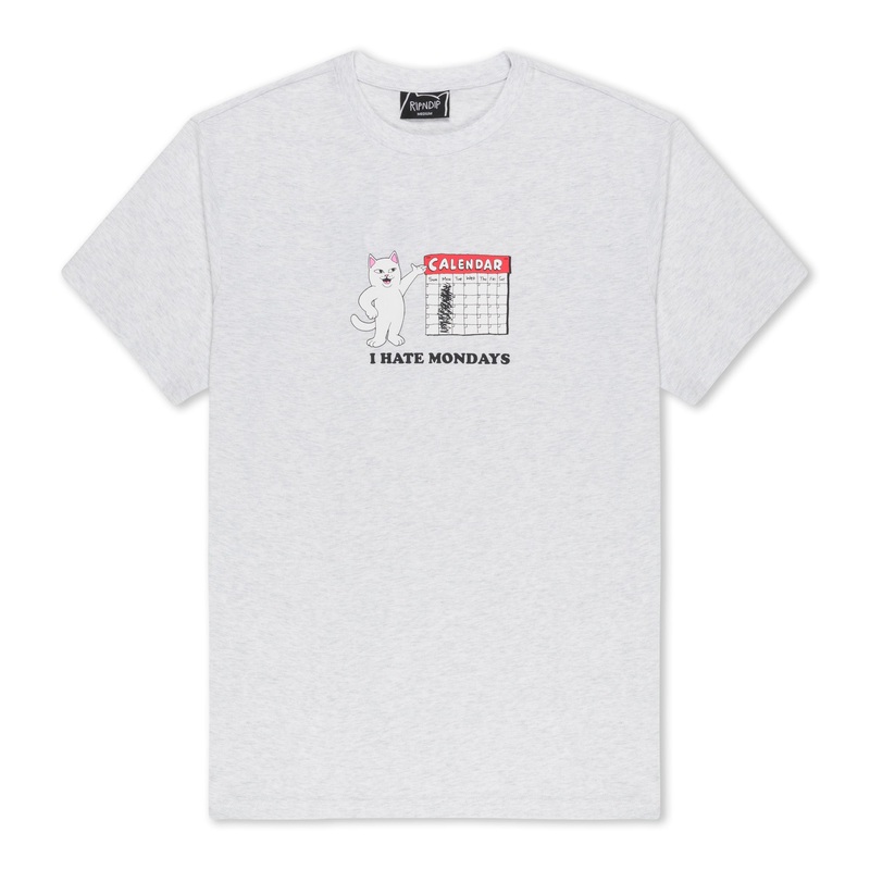 I Hate Mondays Tee (Ash Heather)