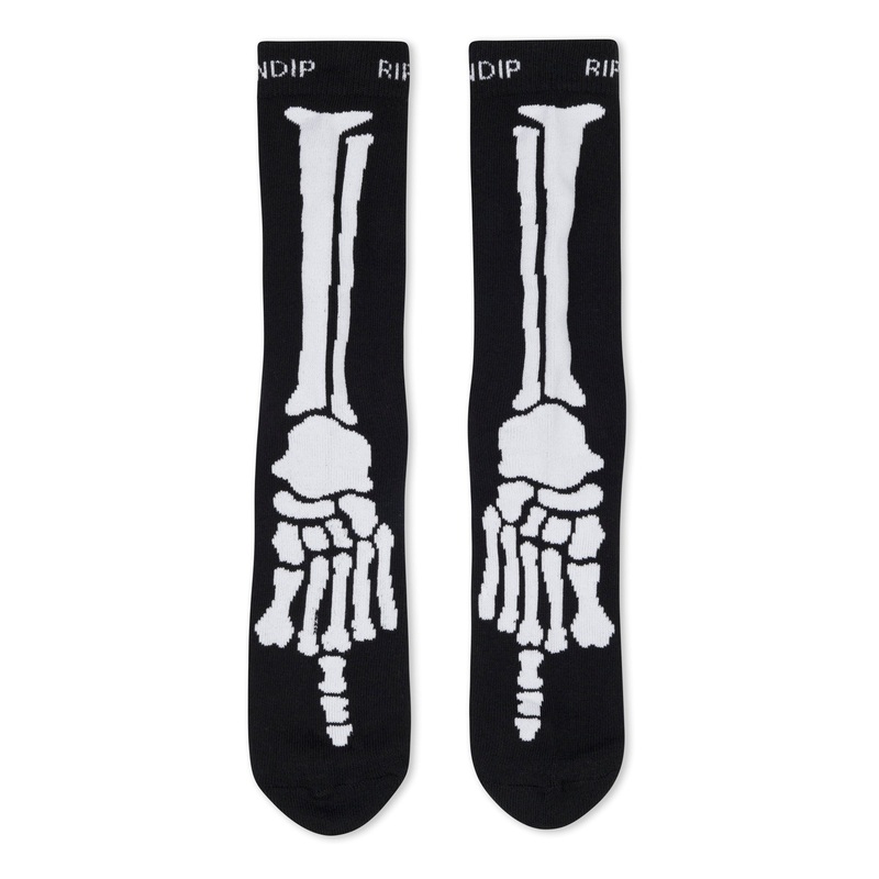 Skelly Nerm Socks (Black)|One Size