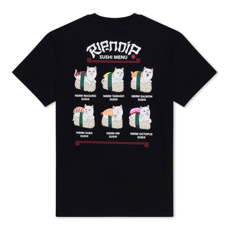 Sushi Nerm Tee (Black)|Small|Medium|Large|XL|XXL