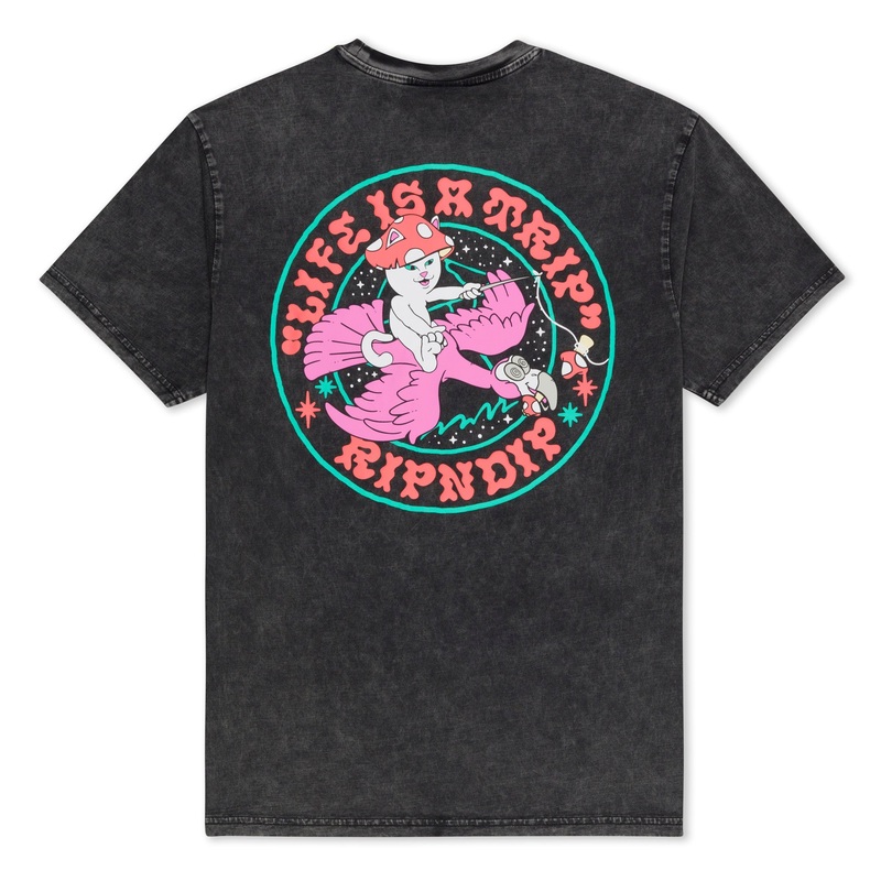Take A Trip Tee (Black Wash )|Small|Medium|Large|XL|XXL
