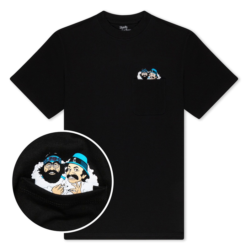 Cheech and Chong Pocket Tee (Black)