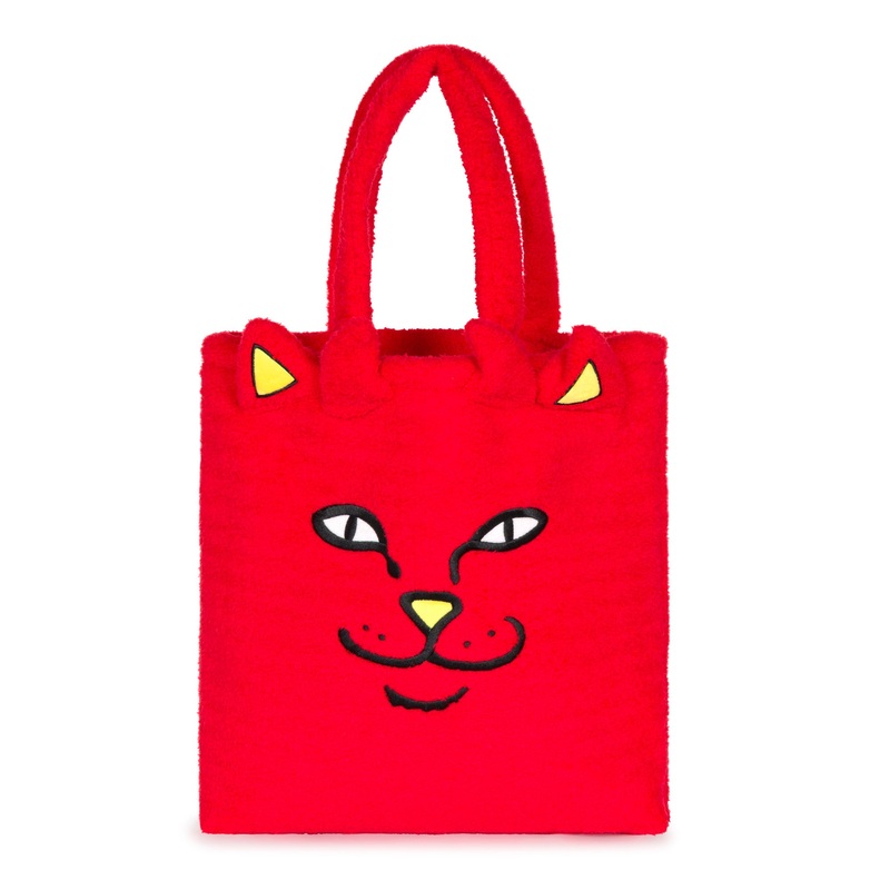 Lord Devil Fluffy Tote (Red)|One Size