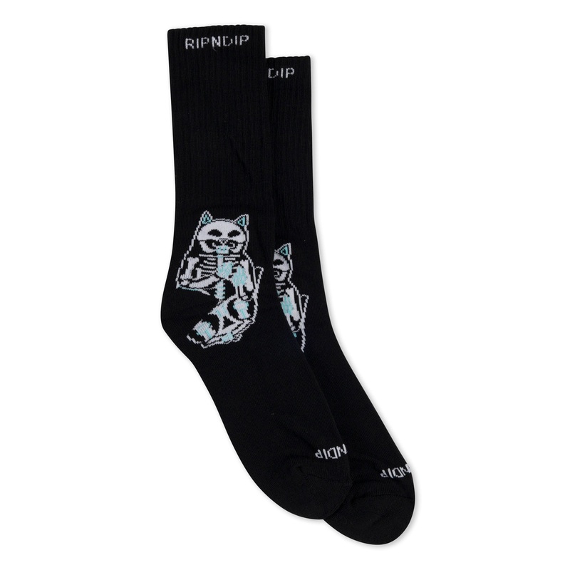 Lord Skelly Socks (Black)|One Size