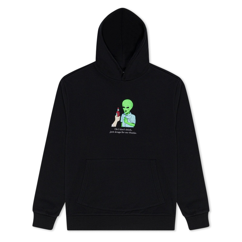 I Don’t Drink Hoodie (Black) 14.7oz