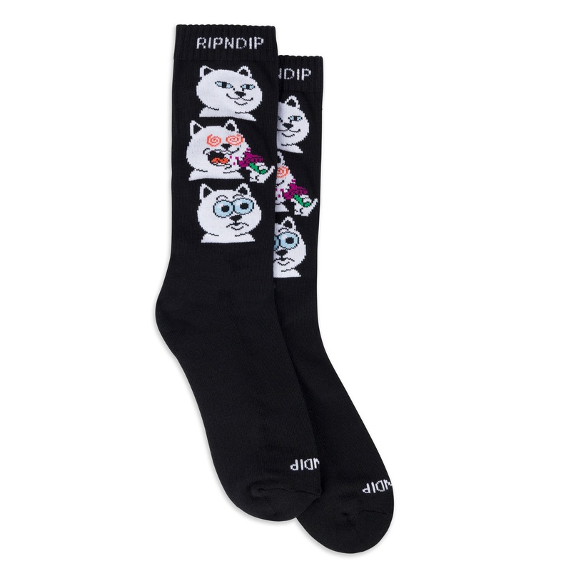 Shroom Diet Socks (Black)|One Size