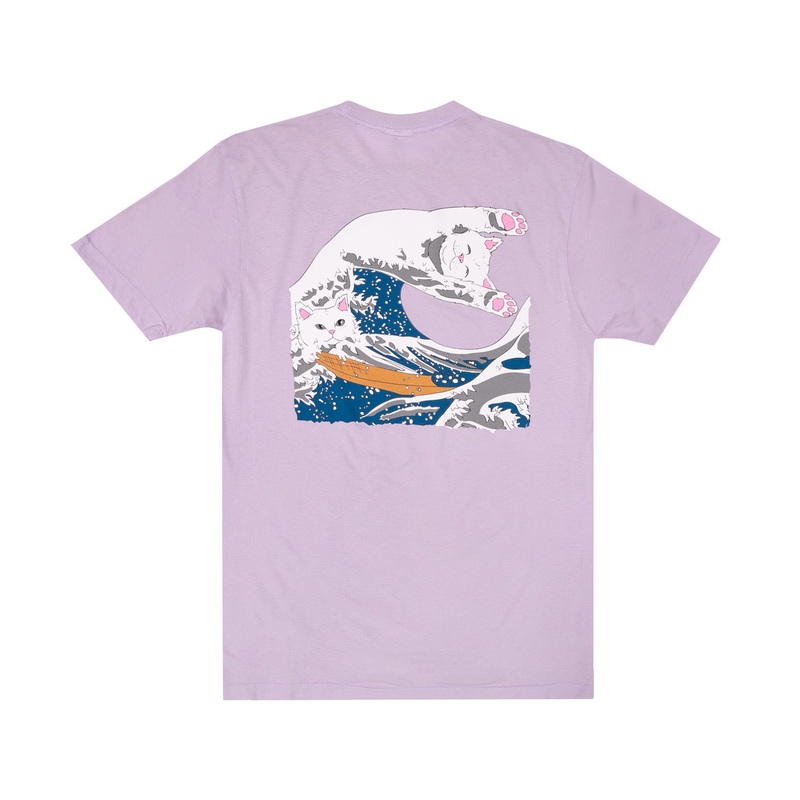 The Great Wave Of Nerm Tee (Lavender)