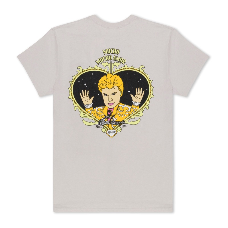 Walter Amor Tee (Grey)|Small|Medium|Large|XL|XXL