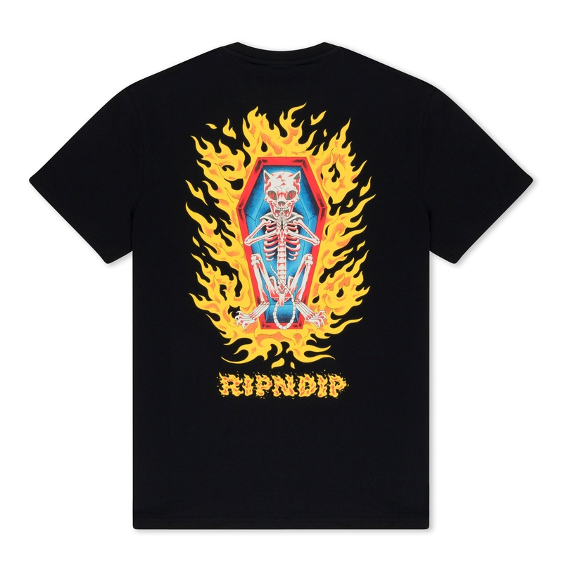 Burn In Heck Tee (Black)|Small|Medium|Large|XL|XXL