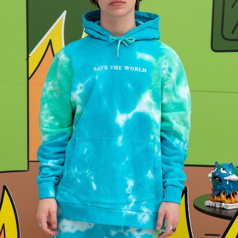 save-the-world-embroidered-hoodie-aqua-green-tie-dye_1 Save the World Embroidered Hoodie (Aqua/Green Tie Dye)