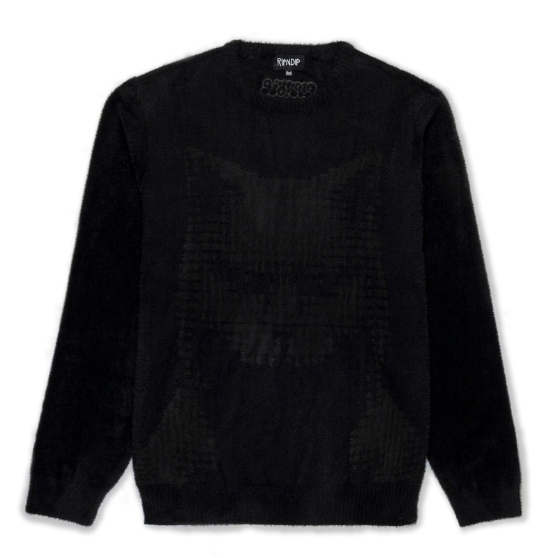 Internal Mohair Sweater (Black)