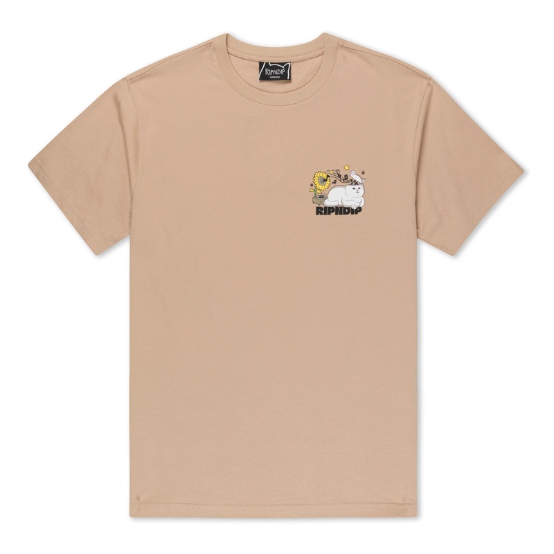 No Music No Life Tee (Almond)|Small|Medium|Large|XL|XXL