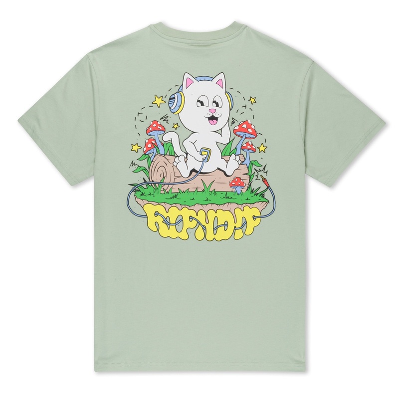 Shroom Song Tee (Sage)|Small|Medium|Large|XXL|XL