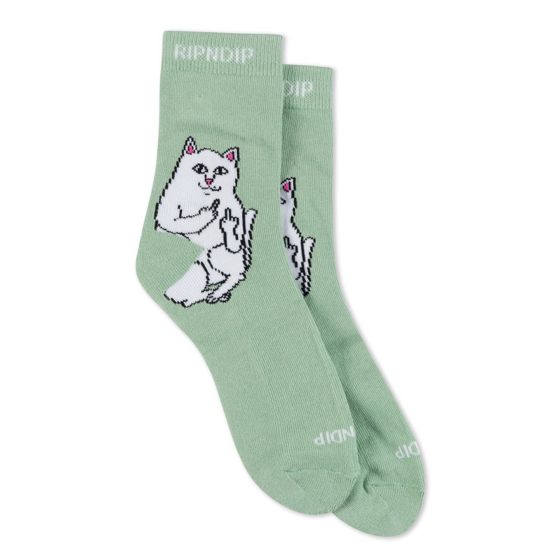 Lord Nermal Mid Socks (Sage)|One Size