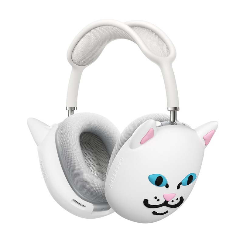 CASETiFY x Ripndip Lord Nermal 3D Airpods Max Cover (White)