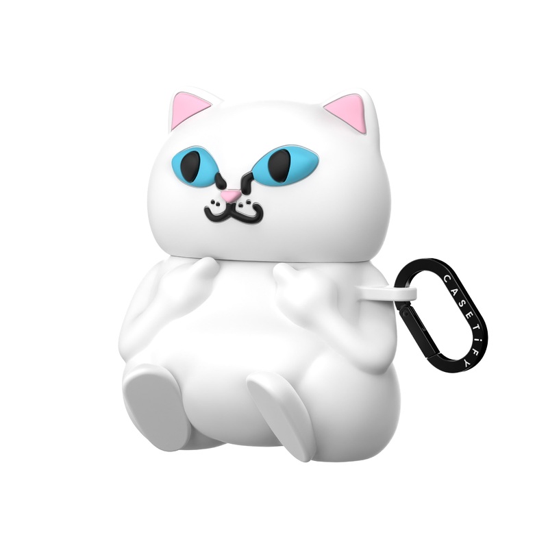 CASETiFY x Ripndip Lord Nermal 3D Airpods Pro Case (White)