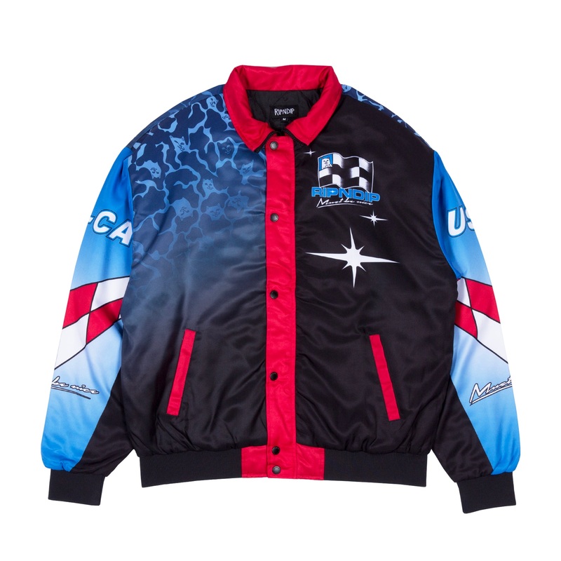 Nascar Nerm Puffy Racing Jacket (Multi)