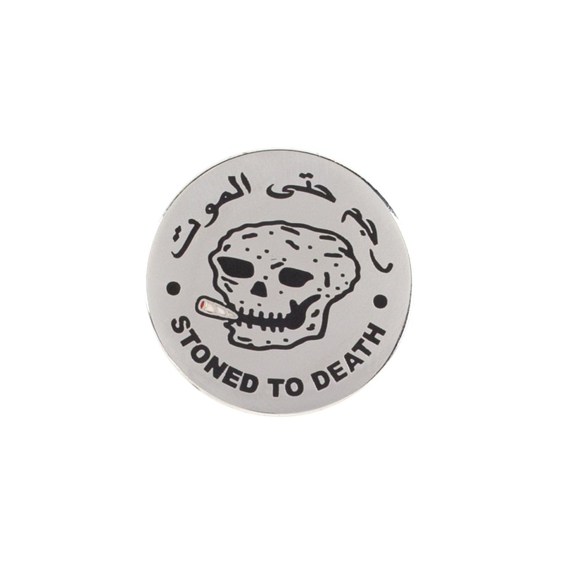 Stoned To Death Pin|One Size