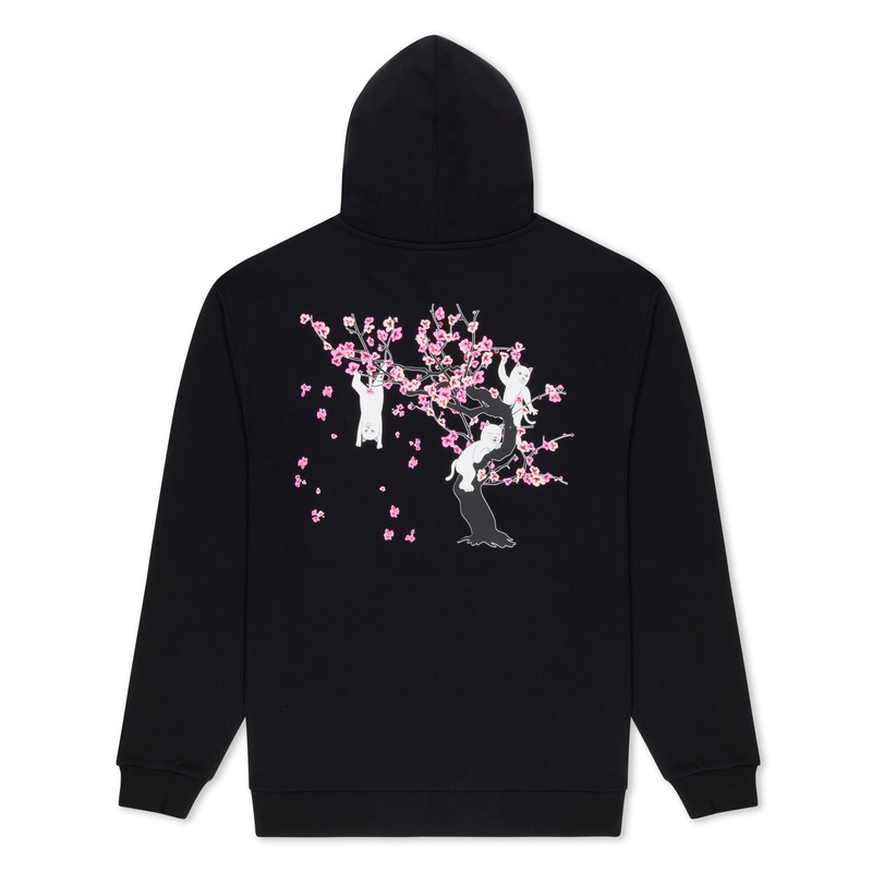 Cherry Blossom Hoodie (Black)|Small|Medium|Large|XL|XXL