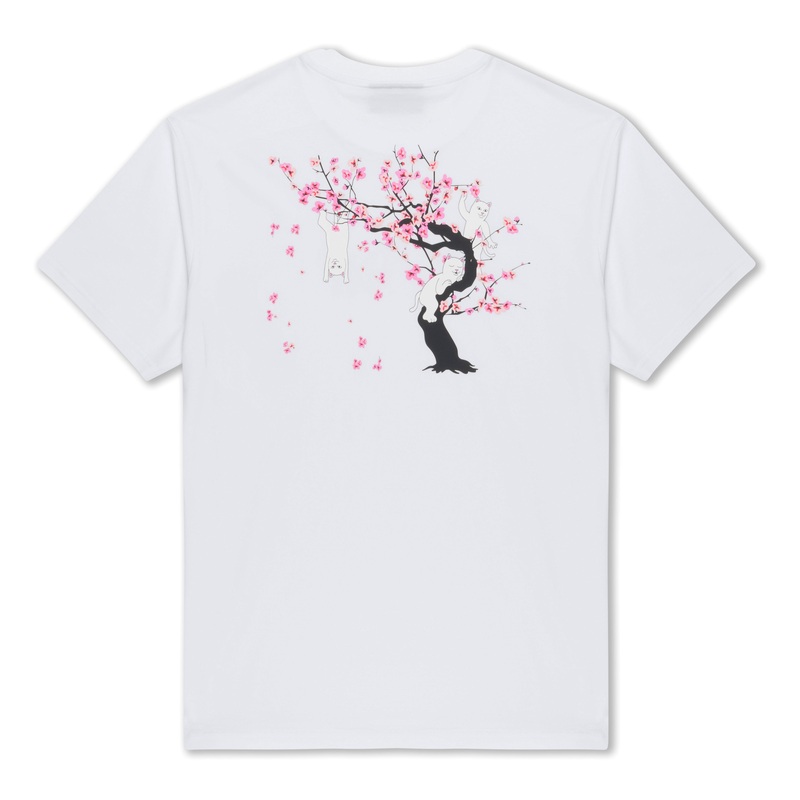 Cherry Blossom Tee (White)|Small|Medium|Large|XL|XXL