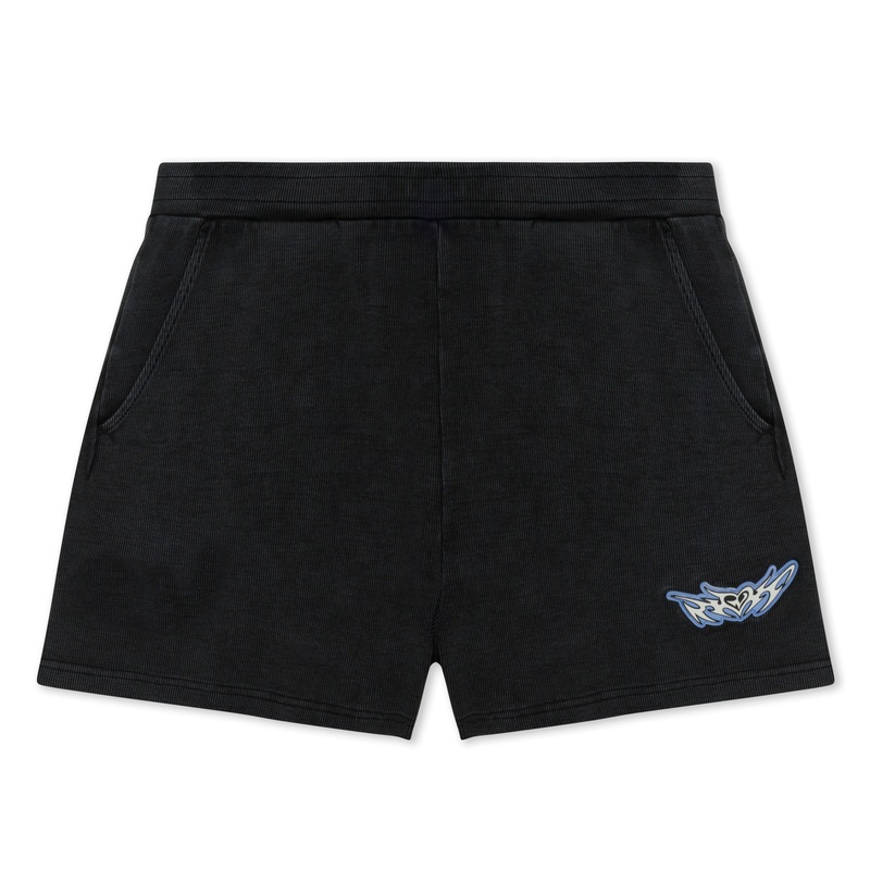 DND Sweatshorts (Black Vintage)