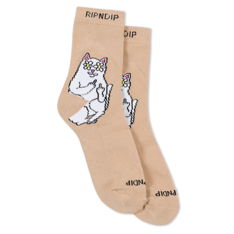 Lord Nermal Blossom Mid Socks (Almond)