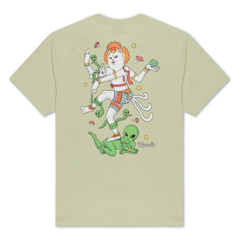 Alien Whisperer Tee (Light Moss)
