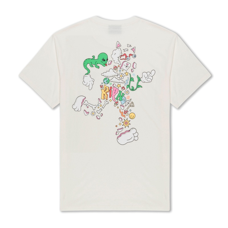 Broken Down Tee (Bone)|Small|Medium|Large|XL|XXL