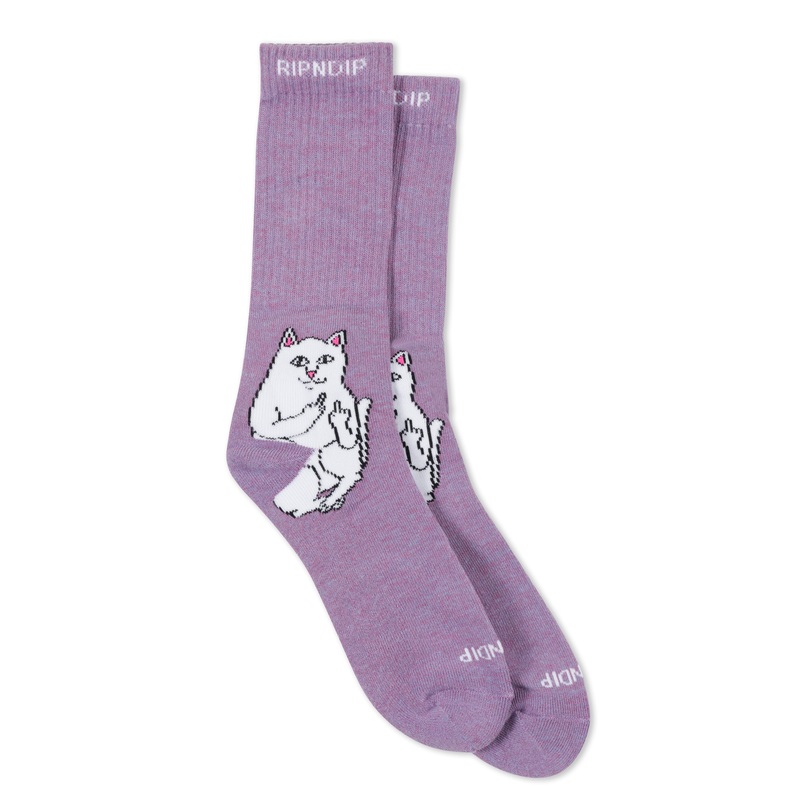 Lord Nermal Socks (Lilac Heather)