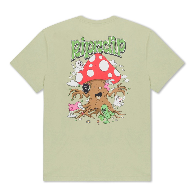 Playground Tee (Light Moss)|Small|Medium|Large|XL|XXL
