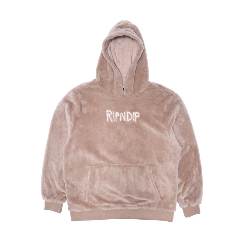 Bradbury Sherpa Hoodie (Tan)|Small|Medium|Large|XL